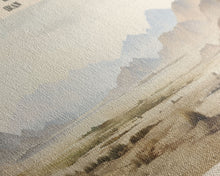 Carregar imagem no visualizador da galeria, Badab e Surt Iran Travel Poster Print, Framed Canvas Print, Iran Travel Art, Wood Framed Art, Wall Hanging, Home Decor