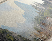 Load image into Gallery viewer, Batu Caves Travel Print Wall Art, Travel Poster Print, Retro Style COUNTRY Home Decor, Wall Hanging, Travel Gift Idea, Unique Metal Art