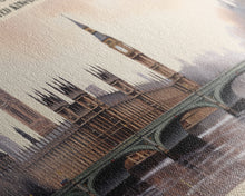 Load image into Gallery viewer, Big Ben and the Houses of Parliament Wall Art Travel Poster Print, Gift For Travel Lover, Vacation Gift, COUNTRY Wall Art, Home Decor, Original Art