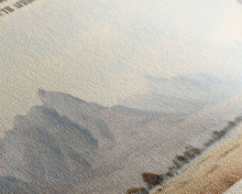 Cargar imagen en el visor de la galería, Cederberg COUNTRY Travel Poster Print, Framed Canvas Print, COUNTRY Travel Art, Wood Framed Art, Wall Hanging, Home Decor