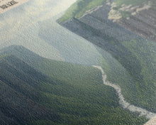 Carregar imagem no visualizador da galeria, Chapada dos Veadeiros National Park COUNTRY | Framed Travel Poster Canvas Print | Trendy Wall Art | Watercolor Painting | Living Room Art | Unique Art