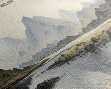 Cargar imagen en el visor de la galería, Connemara National Park Travel Print Wall Art, Travel Poster Print, Retro Style COUNTRY Home Decor, Wall Hanging, Travel Gift Idea, Unique Metal Art