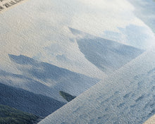 Carregar imagem no visualizador da galeria, Fiordland National Park Travel Print Wall Art, Travel Poster Print, Retro Style COUNTRY Home Decor, Wall Hanging, Travel Gift Idea, Unique Metal Art