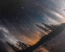 Carregar imagem no visualizador da galeria, Canvas Wall Art Landscape Mountains Nature Painting Prints Minimalist Modern Home Artwork Decoration Night Sky With Stars