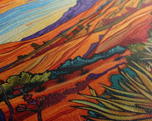 Carregar imagem no visualizador da galeria, Framed Canvas Print, Serene Desert Landscape with Rolling Hills, Beautiful Wall Art for Living Room or Bedroom Decor