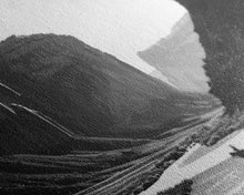 Carregar imagem no visualizador da galeria, Framed Canvas Print of Cowboys Riding through Canyon, Western Wall Art for Living Room or Bedroom, Unique Home Decor