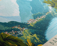 Carregar imagem no visualizador da galeria, Babahoyo, Ecuador Travel Poster Panoramic Canvas Print, Babahoyo, Ecuador Painting, Ecuador Art, Babahoyo Travel Art, Guest Room Painting