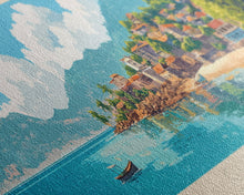 Cargar imagen en el visor de la galería, Chimoio, Mozambique Travel Poster Panoramic Canvas Print, Chimoio, Mozambique Painting, Mozambique Art, Chimoio Travel Art, Guest Room Painting