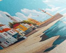 Cargar imagen en el visor de la galería, Corrientes, Argentina Travel Poster Panoramic Canvas Print, Corrientes, Argentina Painting, Argentina Art, Corrientes Travel Art, Guest Room Painting