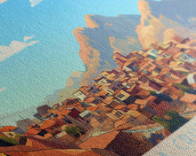 Cargar imagen en el visor de la galería, Santa Cruz de la Sierra, Bolivia Panoramic Travel Poster Canvas Print, Santa Cruz de la Sierra, Bolivia Painting, Bolivia Art, Santa Cruz de la Sierra Travel Art, Living Room Painting