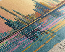 Carregar imagem no visualizador da galeria, Abu Dhabi, United Arab Emirates Panoramic Canvas Print, Abu Dhabi, United Arab Emirates Painting, United Arab Emirates Art, Abu Dhabi Travel Poster, Travel Art, Housewarming Gift