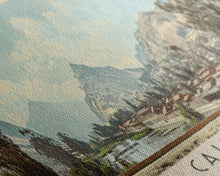 Carregar imagem no visualizador da galeria, Cajamarca, Peru Panoramic Canvas Print, Cajamarca, Peru Painting, Peru Art, Cajamarca Travel Poster, Travel Art, Guest Room Painting