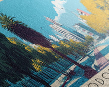 Cargar imagen en el visor de la galería, Comodoro Rivadavia, Argentina Panoramic Canvas Print, Comodoro Rivadavia, Argentina Painting, Argentina Art, Comodoro Rivadavia Travel Poster, Travel Art, Guest Room Painting