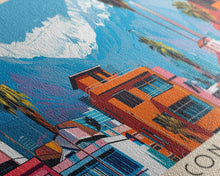 Cargar imagen en el visor de la galería, Concepcion, Chile Panoramic Canvas Print, Concepcion, Chile Painting, Chile Art, Concepcion Travel Poster, Travel Art, Living Room Painting