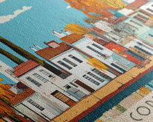 Load image into Gallery viewer, Corrientes, Argentina Panoramic Canvas Print, Corrientes, Argentina Painting, Argentina Art, Corrientes Travel Poster, Travel Art, Vacation Gift