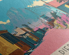 Load image into Gallery viewer, Diepsloot, South Africa Panoramic Canvas Print, Diepsloot, South Africa Painting, South Africa Art, Diepsloot Travel Poster, Travel Art, Guest Room Painting