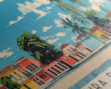 Carregar imagem no visualizador da galeria, Feira de Santana, Brazil Panoramic Canvas Print, Feira de Santana, Brazil Painting, Brazil Art, Feira de Santana Travel Poster, Travel Art, Guest Room Painting