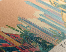 Carregar imagem no visualizador da galeria, Foshan, China Panoramic Canvas Print, Foshan, China Painting, China Art, Foshan Travel Poster, Travel Art, Vacation Gift