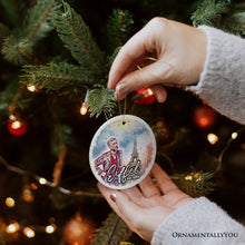 Load image into Gallery viewer, Artistic Eiffel Tower Unique Ceramic Ornament, Handcrafted Paris Decor