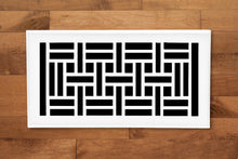 Cargar imagen en el visor de la galería, Cast Aluminum Arts & Crafts Vent Cover - White