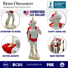 Carregar imagem no visualizador da galeria, Festive Statue of David Ornament, Unique Italian Renaissance and Michelangelo Decor