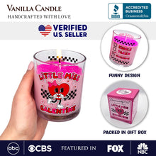 Carregar imagem no visualizador da galeria, Little Miss Galentine Candle, Single Women Pink Valentine's Day Gift