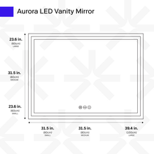 Carregar imagem no visualizador da galeria, Aurora LED Vanity Mirror