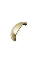 Load image into Gallery viewer, Dark Brushed Gold "Baron" Cup Pull and Knobs