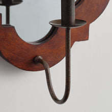 Carregar imagem no visualizador da galeria, 1-Light Rustic Iron Wood Wall Sconce Lighting