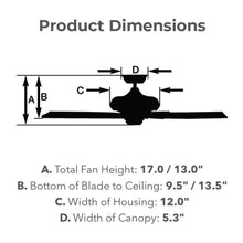 Carregar imagem no visualizador da galeria, 52" Traditional Pull Chain 5 Blades Ceiling Fan with Light