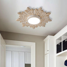Carregar imagem no visualizador da galeria, 22 Inch White Modern Sunburst Flush Mount LED Lighting