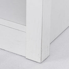 Carregar imagem no visualizador da galeria, 66" Modern LED TV Stand Entertainment Center with Glass Shelves for Living Room