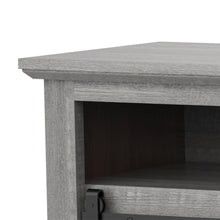 Carregar imagem no visualizador da galeria, 68" Farmhouse TV Stand with 23" Insert Opening Electric Fireplace