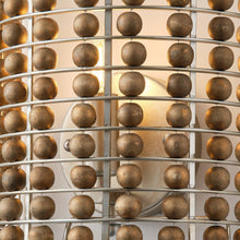 Carregar imagem no visualizador da galeria, 1-Light Modern Wooden Beads Wall Sconce Lighting