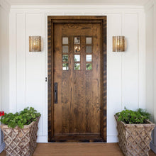 Carregar imagem no visualizador da galeria, 1-Light Modern Wooden Beads Wall Sconce Lighting