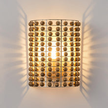 Carregar imagem no visualizador da galeria, 1-Light Modern Wooden Beads Wall Sconce Lighting