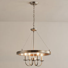 Carregar imagem no visualizador da galeria, 4-Light Iron Modern Island Pendant Lighting with Acrylic Lens