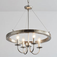 Carregar imagem no visualizador da galeria, 4-Light Iron Modern Island Pendant Lighting with Acrylic Lens