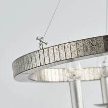 Carregar imagem no visualizador da galeria, 4-Light Iron Modern Island Pendant Lighting with Acrylic Lens