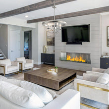 Carregar imagem no visualizador da galeria, 4-Light Iron Modern Island Pendant Lighting with Acrylic Lens