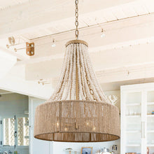 Carregar imagem no visualizador da galeria, 4-Light Golden Farmhouse Dry Rated Chandelier