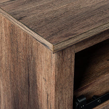 Carregar imagem no visualizador da galeria, 68" Farmhouse TV Stand with Double Sliding Barn Doors for Living Room
