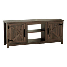 Carregar imagem no visualizador da galeria, Farmhouse TV Stand for 58 Inch TV Storage Cabinet for Living Room