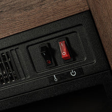 Carregar imagem no visualizador da galeria, Farmhouse TV Stand for 58 Inch TV Storage Cabinet for Living Room