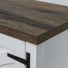 Carregar imagem no visualizador da galeria, Farmhouse TV Stand for 58 Inch TV Storage Cabinet for Living Room