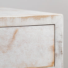 Cargar imagen en el visor de la galería, Classic Modern 1-Drawer Solid Wood White Nightstand Side Table