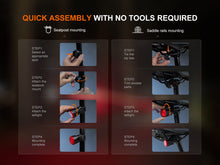 Carregar imagem no visualizador da galeria, Fenix BC06R Smart-Brake Bicycle Taillight