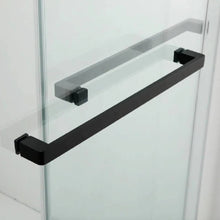 Load image into Gallery viewer, 60''W X 76'' H Double Sliding Frameless Shower Door with Clear Glass