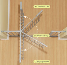 Carregar imagem no visualizador da galeria, BabyBond Dog Gate for The House 27-43", BabyBond Baby Gate for Stairs, Extra Wide Baby Gates for Doorway, Auto Close Safety Pet Gate, with Extenders a