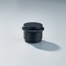 Load image into Gallery viewer, Bastion - Knurled Ring Solid Brass Door Stops